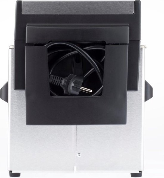FRITEL Frituurpan - Profi 3355 - Professionele Friteuse met Antistofdeksel - Olie + Vast Vet - Koude Zone - Uniek Dubbel Verwarmingselement - 3200W - 4 liter - Image 11