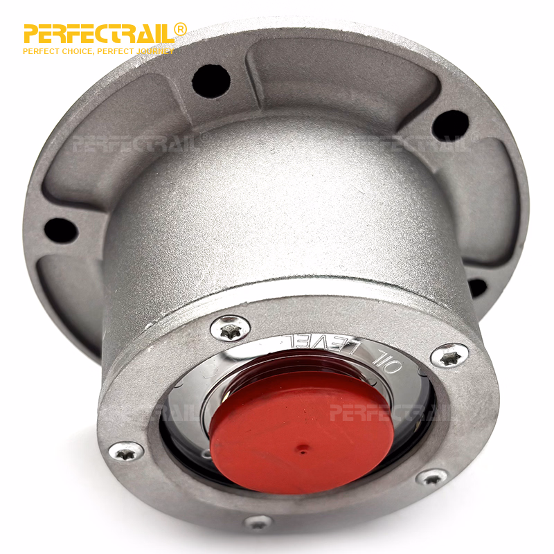 PERFECTRAIL 343-4024 Manufacturer Trailer Parts 6 Hole Aluminum Wheel Hub Center Cap for Freightliner for Volvo for Kenworth - Image 2