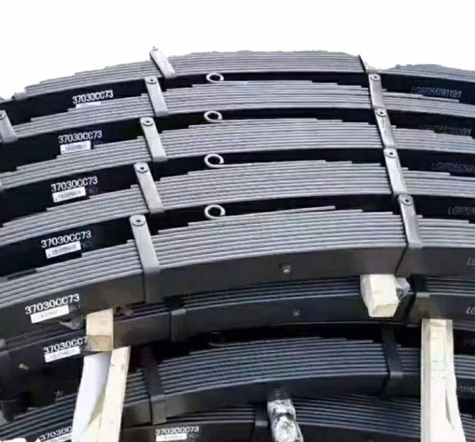 China Slae Popular Universal Heavy-Duty Multi-Leaf Spring Set for Class 8 Trucks Capacity – Fits Freightliner Cascadia & Volvo Vnl – OEM Replacement - Image 2
