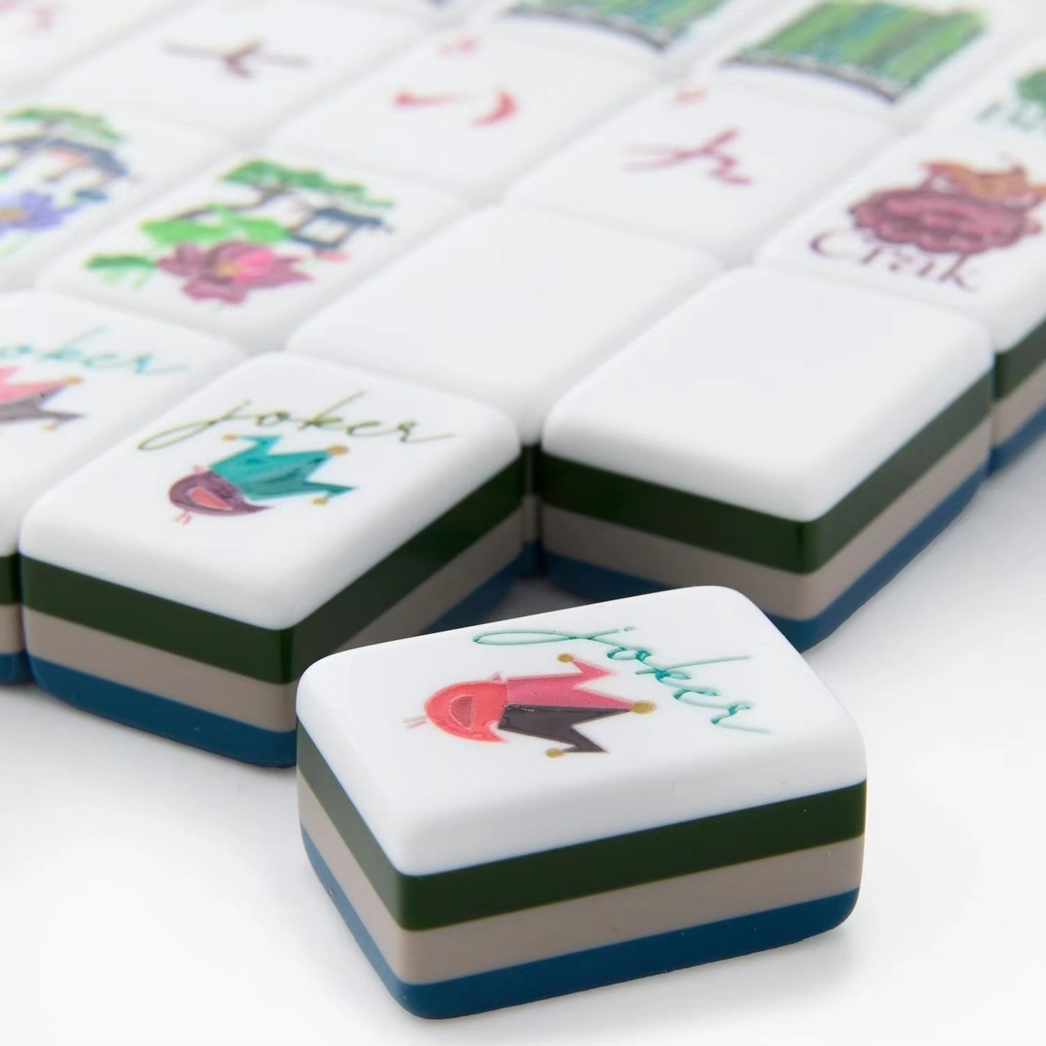 Luxury Design Mahjong Tiles Designer Luxury American Mahjong Set 160 Tile Four Layer Acrylic Game Night Family and Gifting Players - Image 3