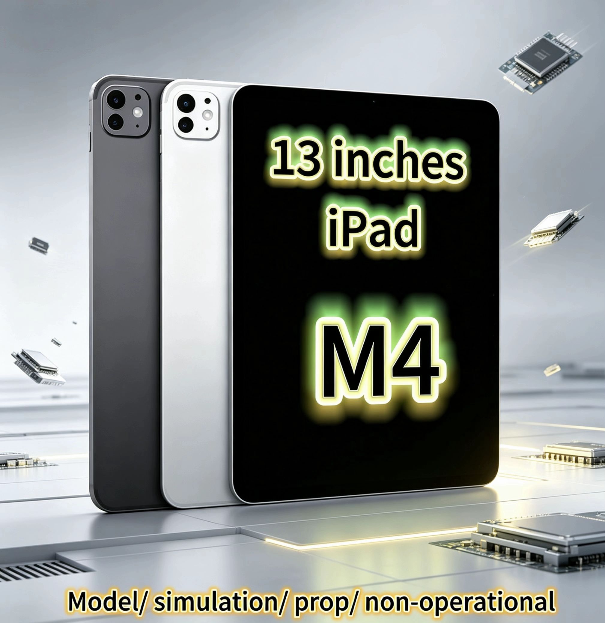 Ipad Pro M4 13 Inches 2025 IPad Pro M4 (11 Inch Or 13 Inch) Model, Movie Prop/Designed For Presentation Purposes. - Image 1