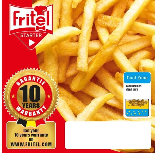FRITEL Frituurpan - FR - Friteuse met - Koude Zone - Personen - liter - 10 jaar Garantie - Image 4