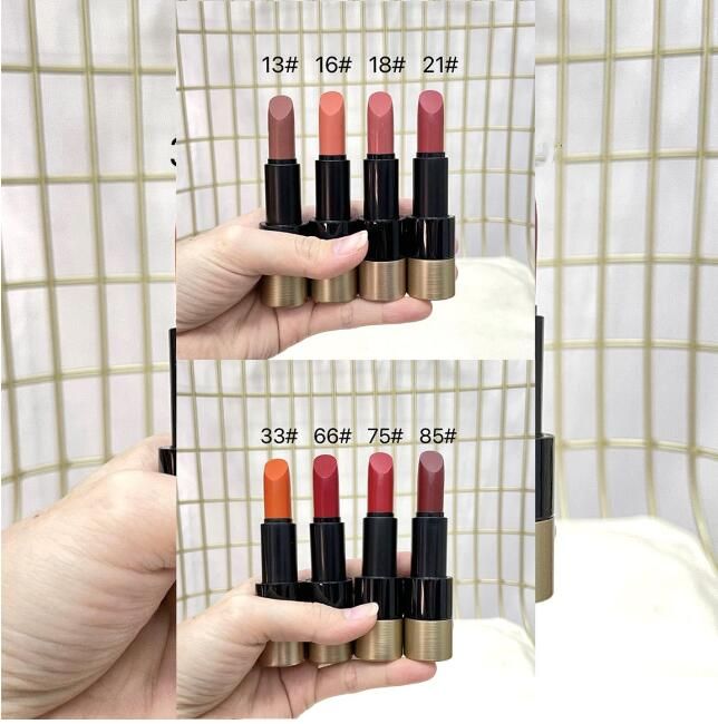 Matte Satin Lipstick Brand Satin Lipstick Matte Lipstick Made In Italy 3.5g Rouge A Levres Mat 17 Colors Lipstick - Image 3