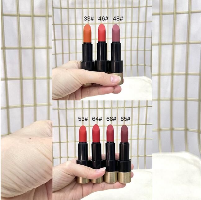 Matte Satin Lipstick Brand Satin Lipstick Matte Lipstick Made In Italy 3.5g Rouge A Levres Mat 17 Colors Lipstick - Image 4