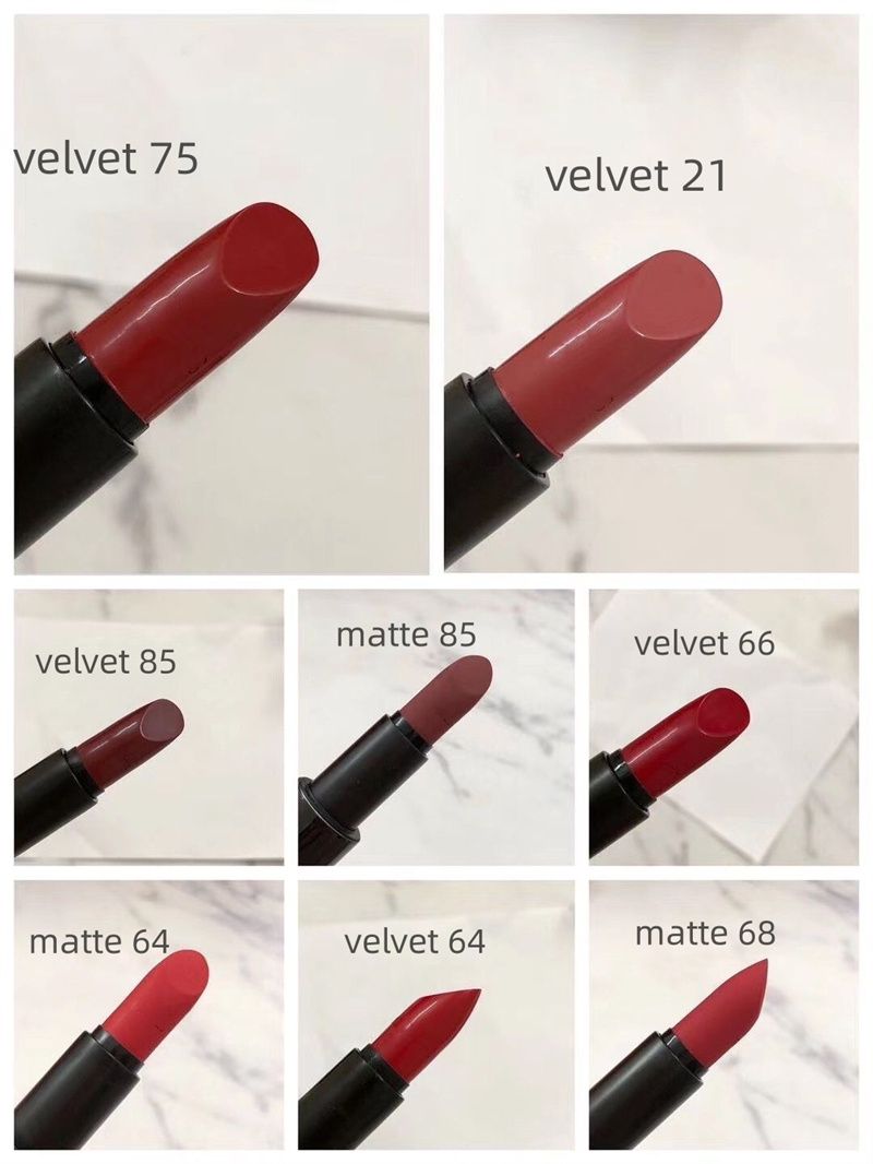 Matte Satin Lipstick Brand Satin Lipstick Matte Lipstick Made In Italy 3.5g Rouge A Levres Mat 17 Colors Lipstick - Image 5