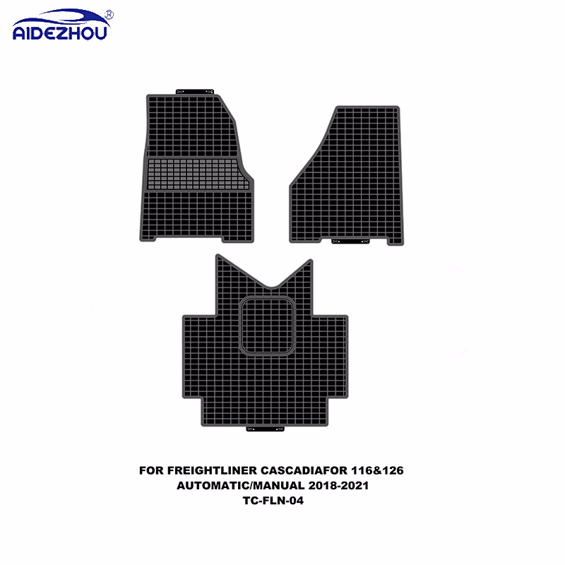 Eco Friendly Easy Install Waterproof Colored Car Truck Mat for Freightliner Cascadia - Image 1
