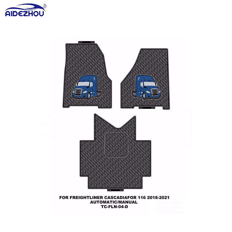 Eco Friendly Easy Install Waterproof Colored Car Truck Mat for Freightliner Cascadia - Image 3