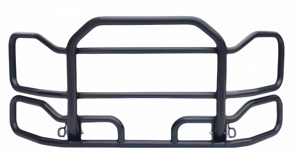 Black Steel Deer Guard Grille Guard for Freightliner - Image 1