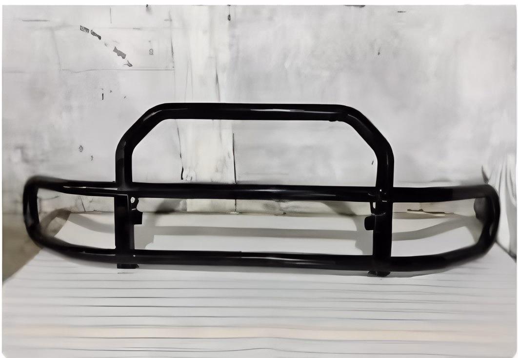 Black Steel Deer Guard Grille Guard for Freightliner - Image 2