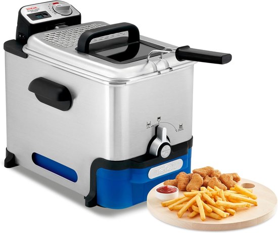 Friteuse 3,5 Liter – 2300W – Automatische Olie-/Vetfiltering – Digitale Timer – Voor 1,2 kg Friet - Image 1