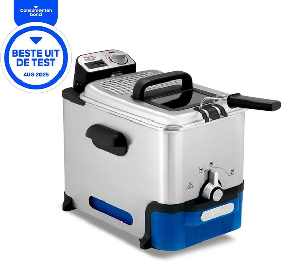 Friteuse 3,5 Liter – 2300W – Automatische Olie-/Vetfiltering – Digitale Timer – Voor 1,2 kg Friet - Image 5