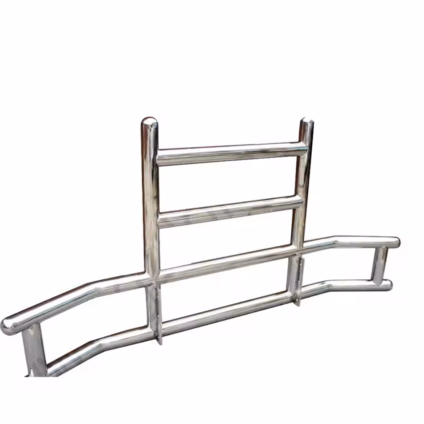 High Quality Front Grille Bumper Deer Guard Fit for Freightliner Cascadia Semi Truck Moose Bumper Price - Image 5