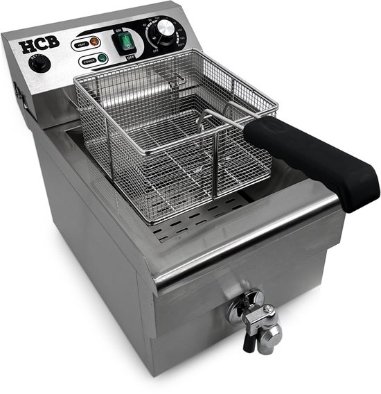 HCB® - Professionele Horeca - Friteuse - liter - 230V - RVS / INOX - (BxDxH) - kg - Image 11