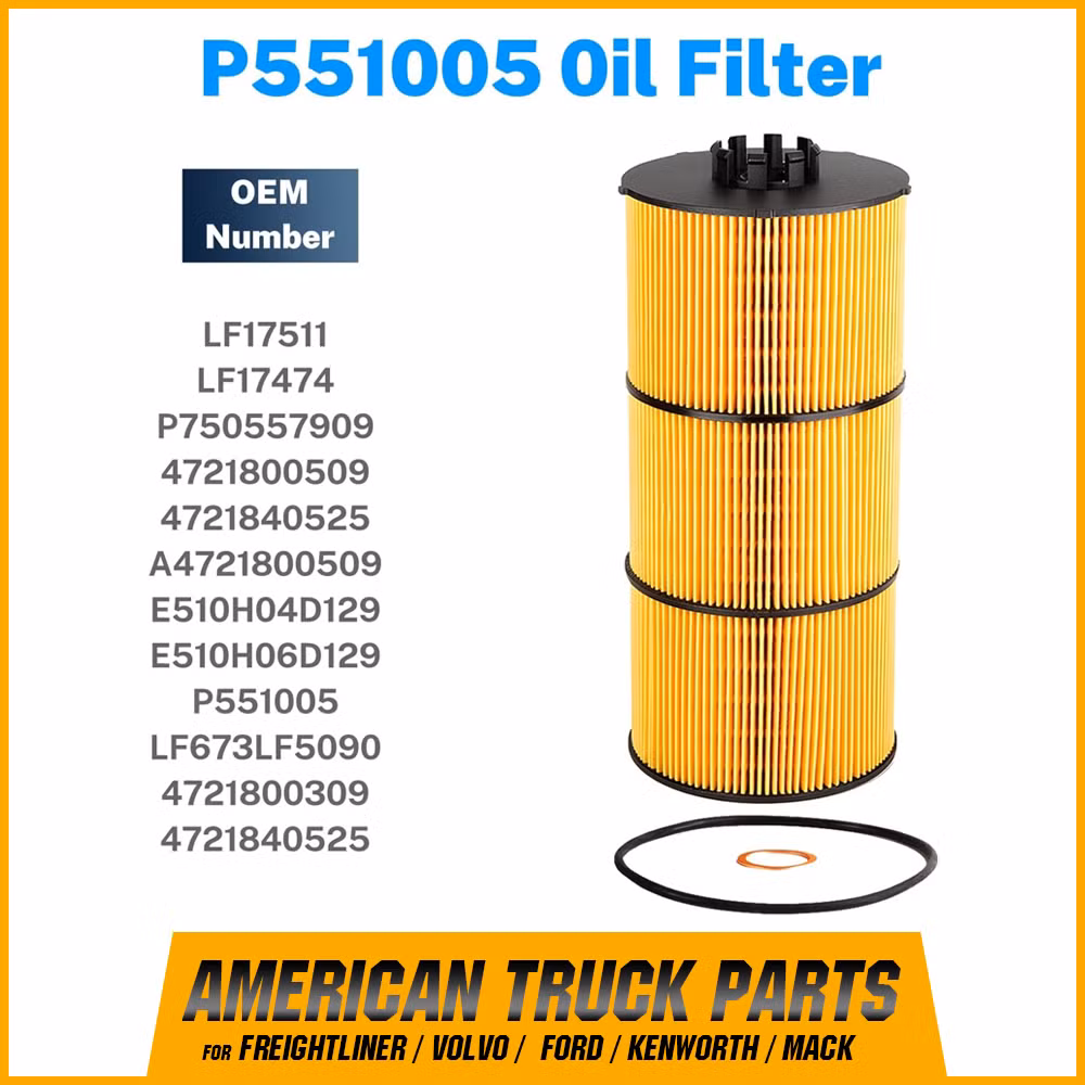 Oil Filter Fuel Filter Air Filter for Freightliner Truck Cascadia Century Columbia M2 - Image 3