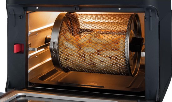 Clatronic FR 3747 H hetelucht-friteuse, olie- en vetvrij, 11 liter, sensor touchbediening, LED-display, zwart - Image 11