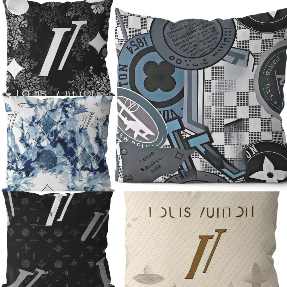 New designer pillowcase old flower square cushion cover pillow wholesale 45*45cm home decor - Image 1