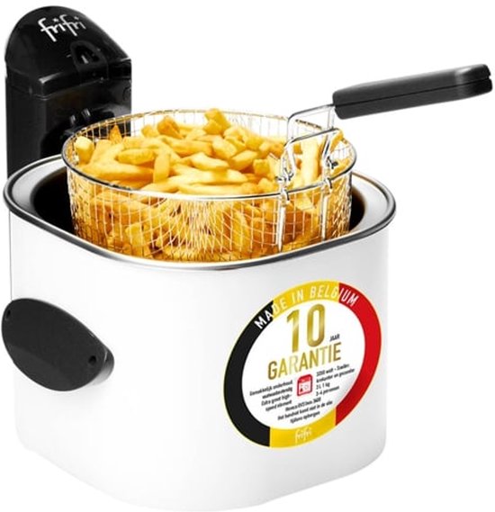 Frifri - Frituurpan - friteuse - liter - 3200 Watt - kg friet - 10 jaar garantie - Image 7