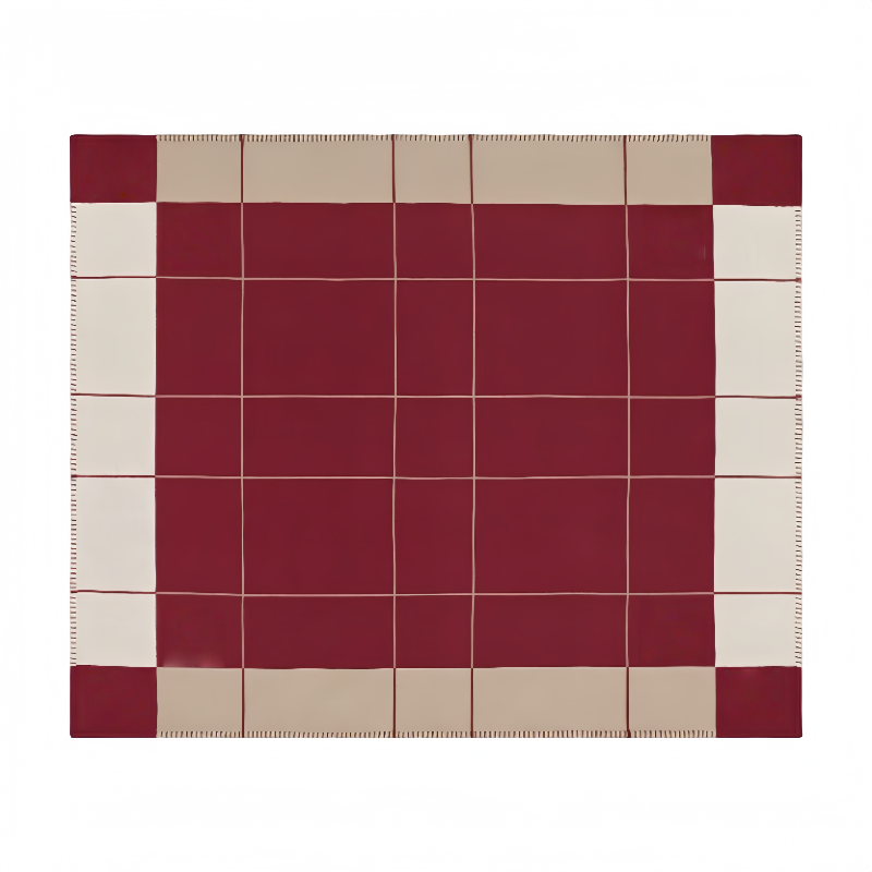 Best Airline Travel Blanket Designer Wool Cashmere Blend Blanket   High Quality Luxury Sofa &amp; Airline Throw   Soft Winter &amp; Air Conditioning Blanket For Home &amp; Siesta - Image 5