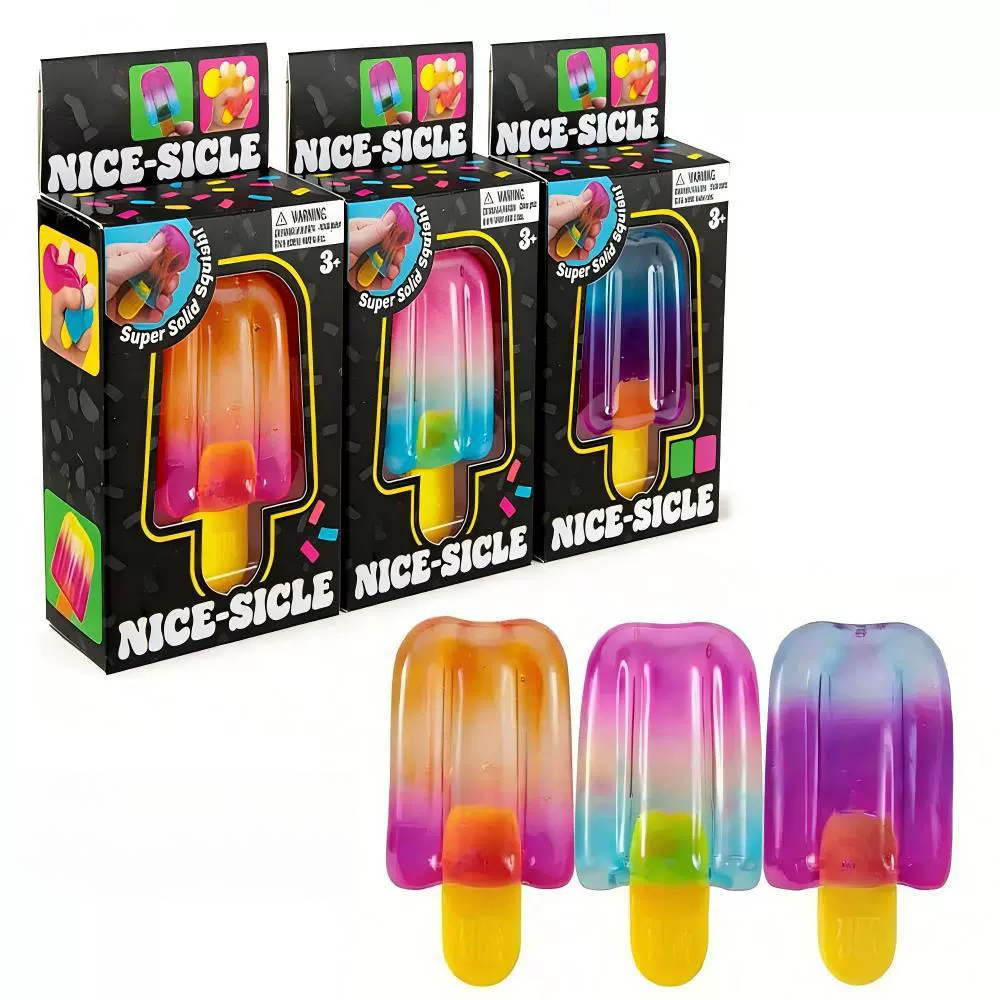 Needoh Nice Cube Jellyfish Sensory Stress Squishy Fidget Dippin Dazzler Mini Squeeze Ball Gift Box For Kids Adults Anxiety Relief Daily Work Decompression Toys - Image 3