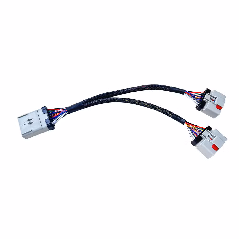 RP-1226 14-Pin Y Cable Splitter for Freightliner - 1 Male to 2 Female Adapter - Image 1