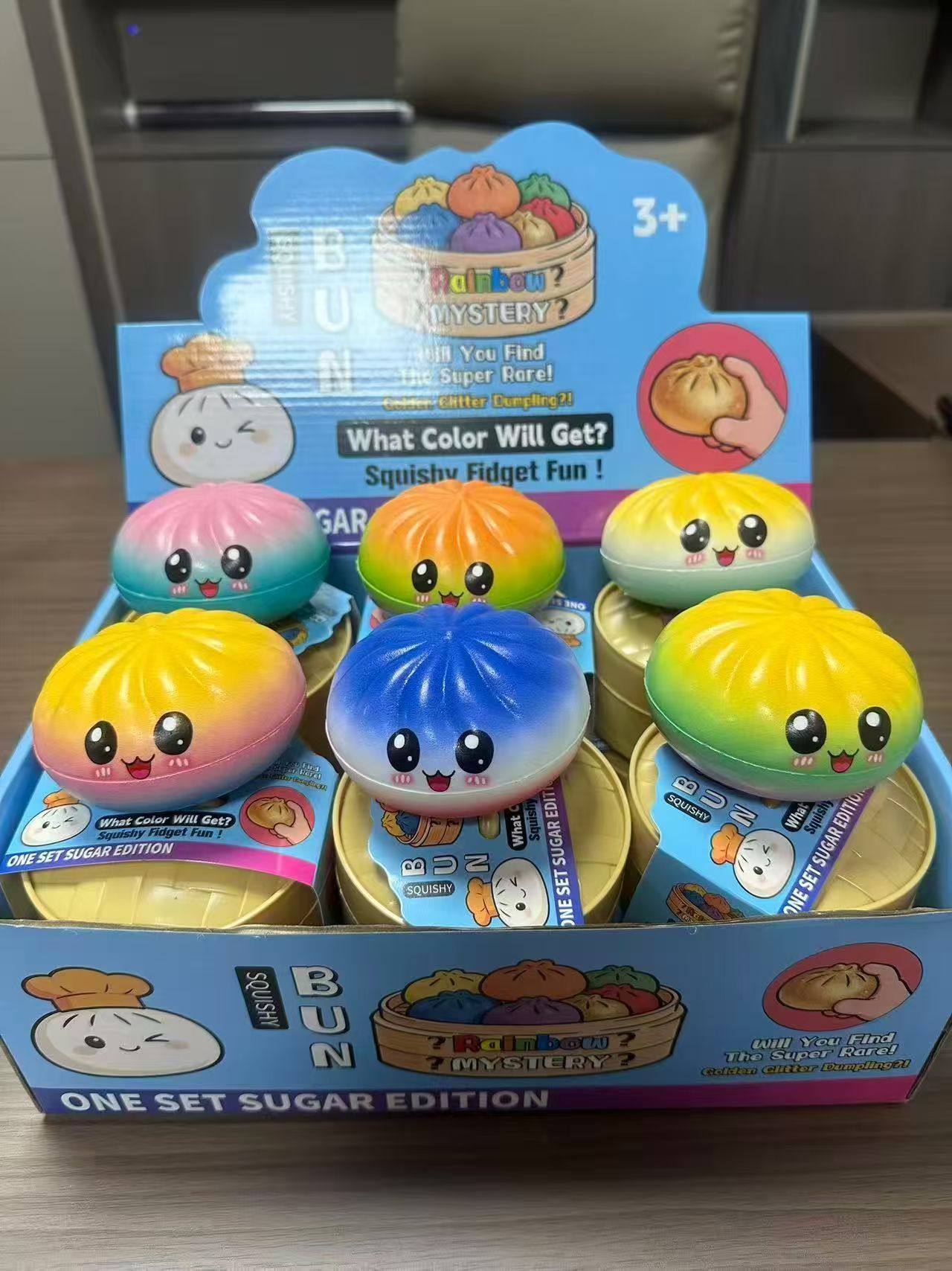 12 Pcs/box Sanri Character Dumpling Squishy Toys Bulk Blind Box Stress Relief Fidget Set By sea Y260515 - Image 4