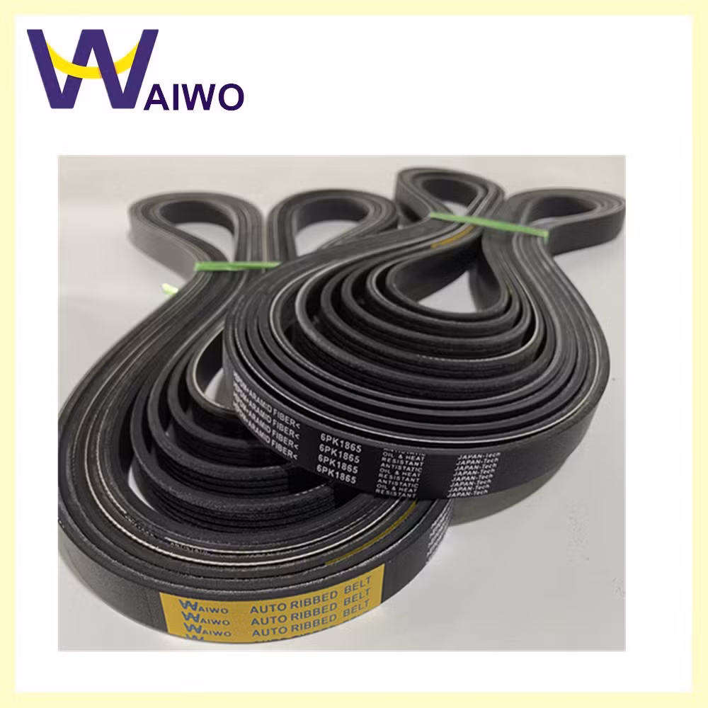 Good Quality Drive Belt Transmission Belt Rubber Belt Fan Belt 6pk1865 for Freightliner Car 0123415044 - Image 3