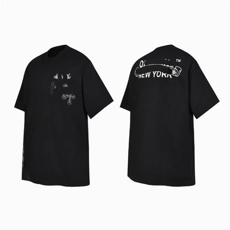 Men's Designer T Shirts Men's T Shirts Designer Womens Tshirts Loose Tees Priented Shirts Brands Tops Casual Shirt Clothings Short Sleeve Clothes - Image 3