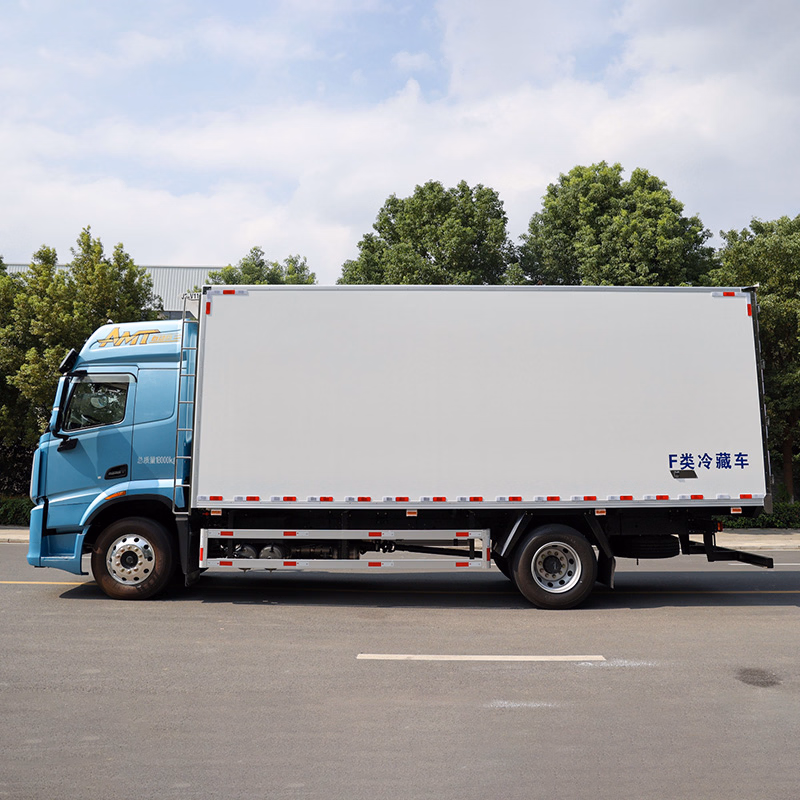 4*2 6X4 Freightliner Refrigerated Truck Food Trucks for Vegetables and Fruits Transportation - Image 2