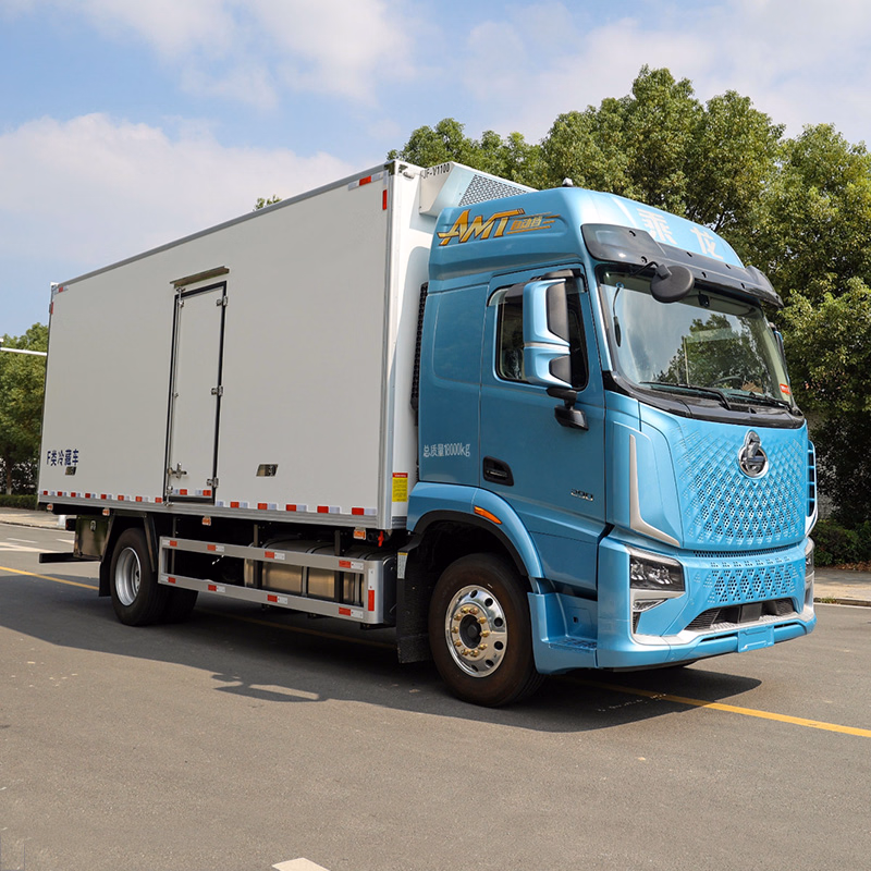 4*2 6X4 Freightliner Refrigerated Truck Food Trucks for Vegetables and Fruits Transportation - Image 3