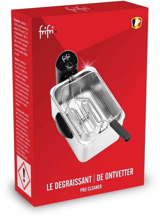 Frifri PRO CLEANER Ontvetter | 5 Zakjes | Friteuse Schoonmaken | Biologisch Afbreekbaar | Multifunctioneel | Vlekkeloze Friteuse - Image 1