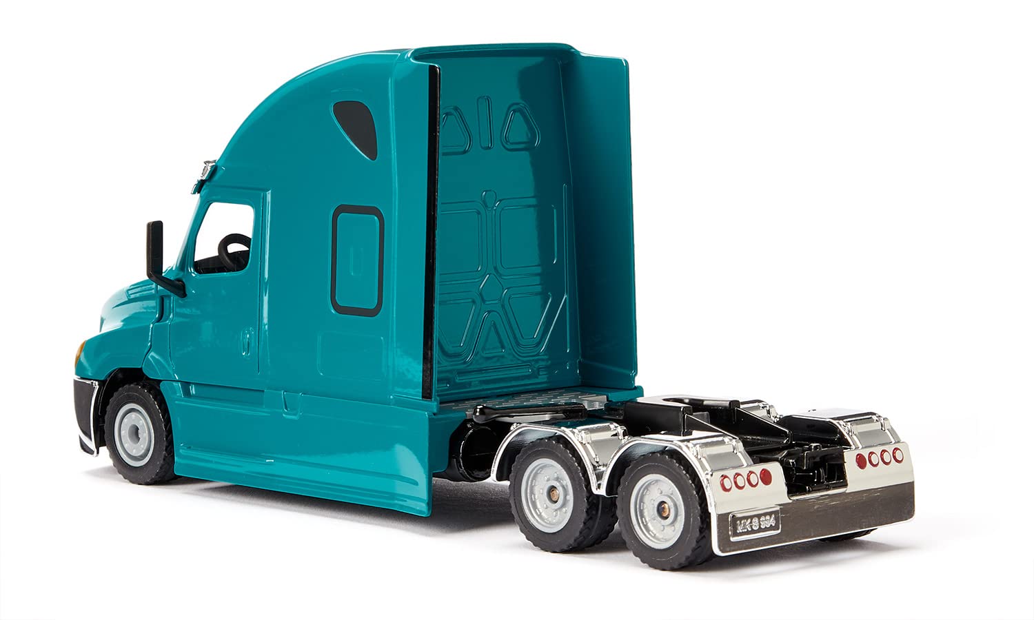 Siku 2717 Freightliner Cascadia Toy Tractor 1:50, Plastic/Metal, Blue, Bonnet for Opening, Coupling for Combining Super Trailers in 1:50 - Image 4