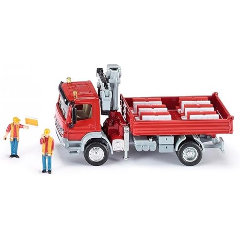 Siku 2717 Freightliner Cascadia Toy Tractor 1:50, Plastic/Metal, Blue, Bonnet for Opening, Coupling for Combining Super Trailers in 1:50 - Image 8