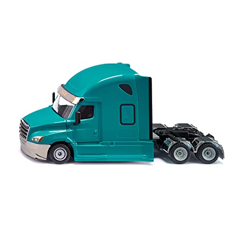 Siku 2717 Freightliner Cascadia Toy Tractor 1:50, Plastic/Metal, Blue, Bonnet for Opening, Coupling for Combining Super Trailers in 1:50 - Image 12
