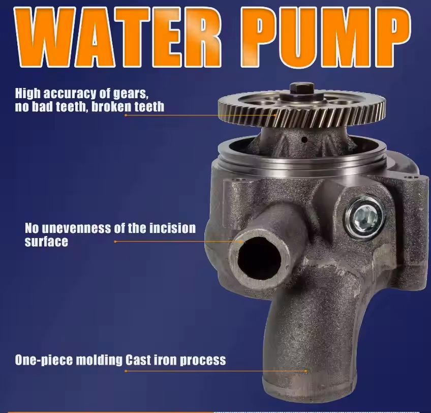 23522707 23505895 23517027 Water Pump Vs-Dr101 for Detroit Diesel 60 Series Engine 12.7 Lts. Freightliner Argosy - Image 6
