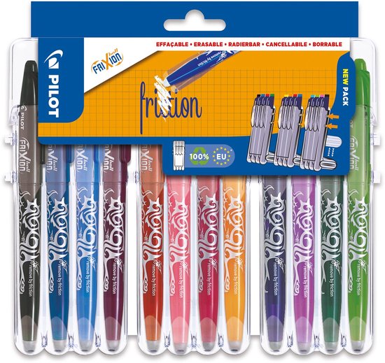 Pilot FriXion Ball Blauw, Roze - Image 3