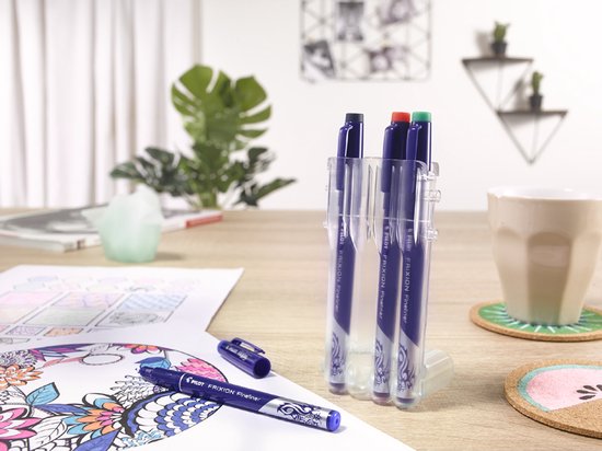 Pilot FriXion Fineliner stuks set - Set met uitwisbare fineliner stift met 0,45 - Image 2