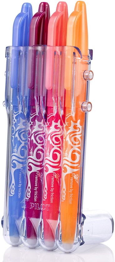 Pilot gelroller Frixion Ball 2 Go | blister met 4 stuks in geassorteerde kleuren - Image 5