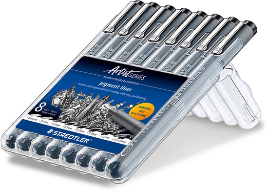 STAEDTLER pigment liner fineliner - box st - Image 3
