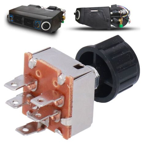 Universeller Ersatz für 4-Gang-Drehschalter für AC-Klimaanlagenventilatoren für Freightliner INM2G754A - Image 1