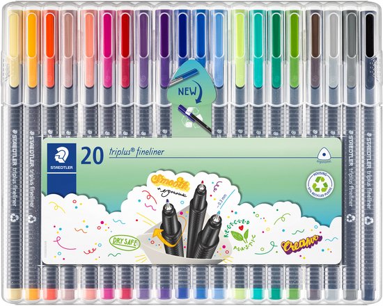 STAEDTLER triplus fineliner - Box st - Image 1