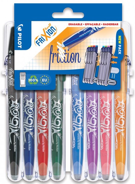 Pilot FriXion Ball Blauw, Roze - Image 1