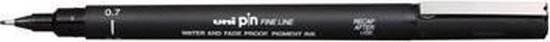 Uni-ball Uni Pin Fineliner Zwart 0,7 mm - Image 3