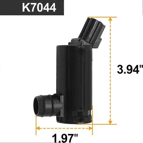 Pompe de lave-glace HLK7044 pour FREIGHTLINER A2266986000 - Image 3