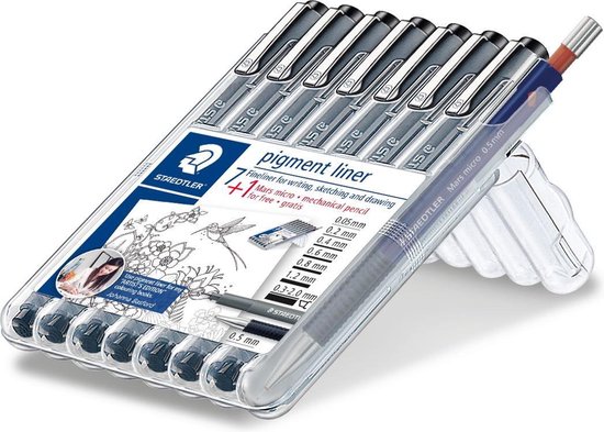 STAEDTLER pigment liner fineliner - box st - Image 1