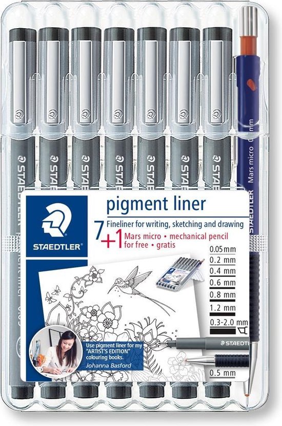 STAEDTLER pigment liner fineliner - box st - Image 2