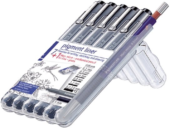 STAEDTLER pigment liner fineliner - box st - Image 10