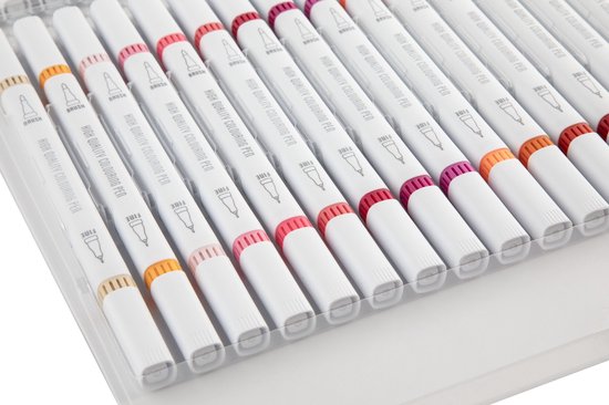 Joya Creative Fineliner en - Fineliners - Brush Set - Brush en Fineliner - voor Tekenen en - Image 7