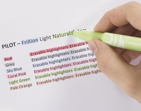 Pilot Frixion - Markeerstiften - doosje van 6 markers - Image 5