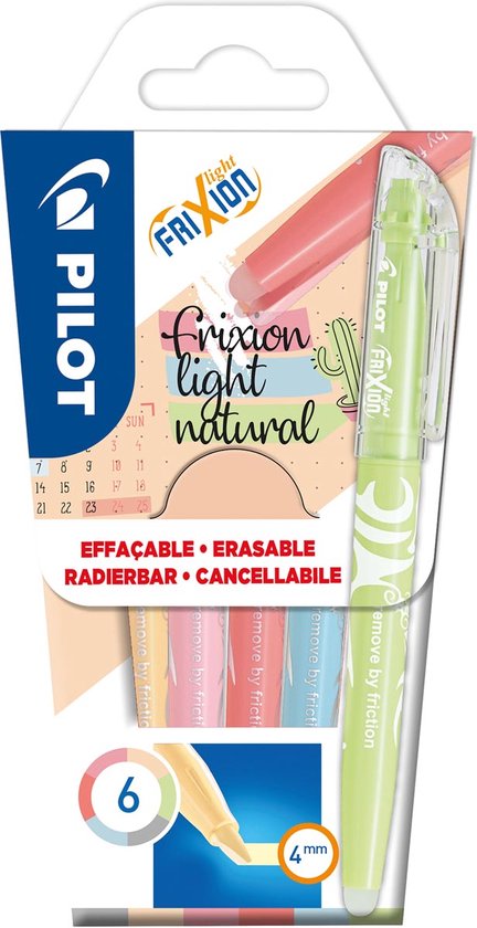 Pilot Frixion - Markeerstiften - doosje van 6 markers - Image 7