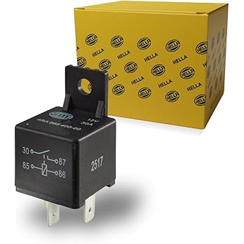HELLA 4RD 933 332-011 Relay, main current - 12V - 5-pin connector - Changeover Contact - with holder - Image 6
